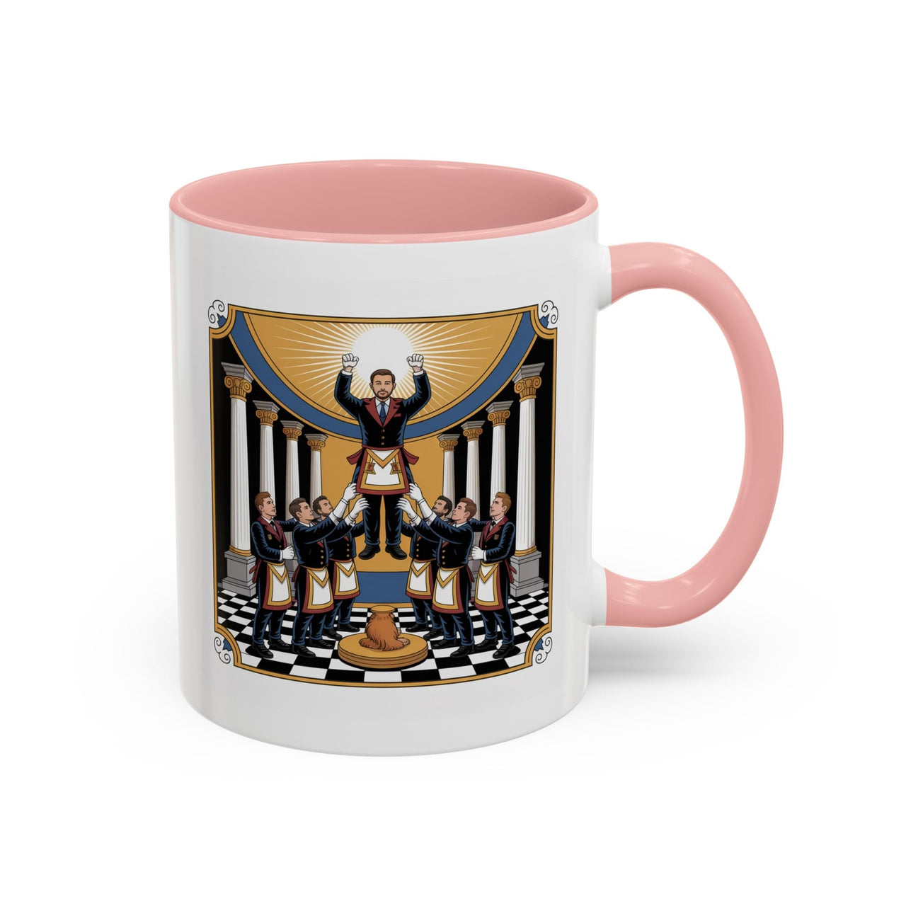 Premium Ready to Go Freemason Design | The Third Degree | Master Mason | Raised - Masonic Mugs