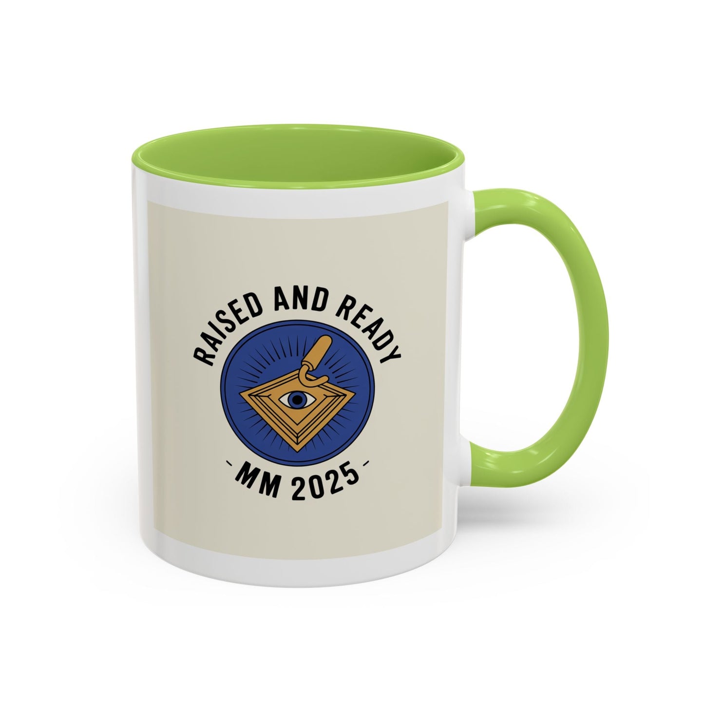 Premium Ready to Go Freemason Design | The Third Degree | Master Mason | Raised and Ready 2025 - Masonic Mugs