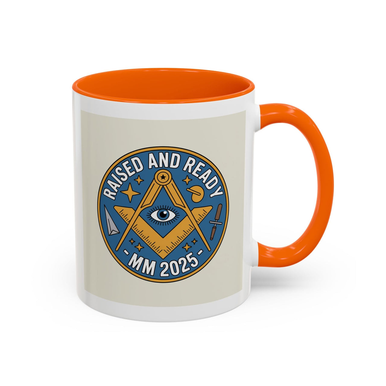 Premium Ready to Go Freemason Design | The Third Degree | Master Mason | Raised and Ready 2025 - Masonic Mugs