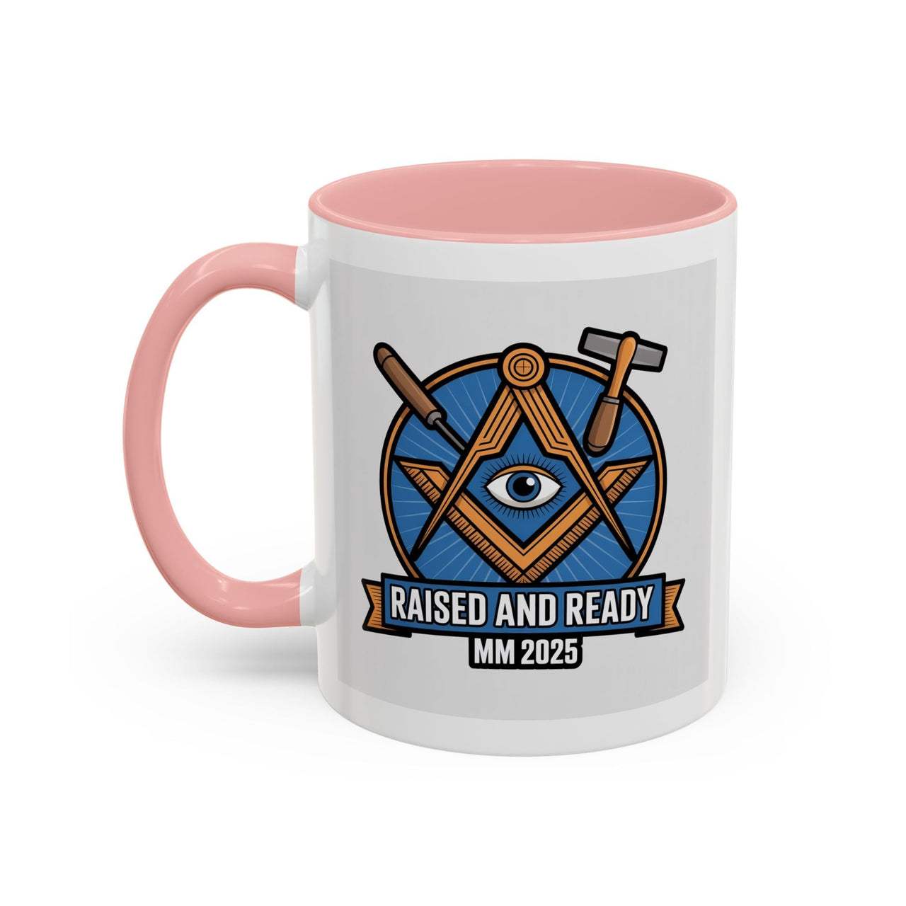 Premium Ready to Go Freemason Design | The Third Degree | Master Mason | Raised and Ready 2025 - Masonic Mugs