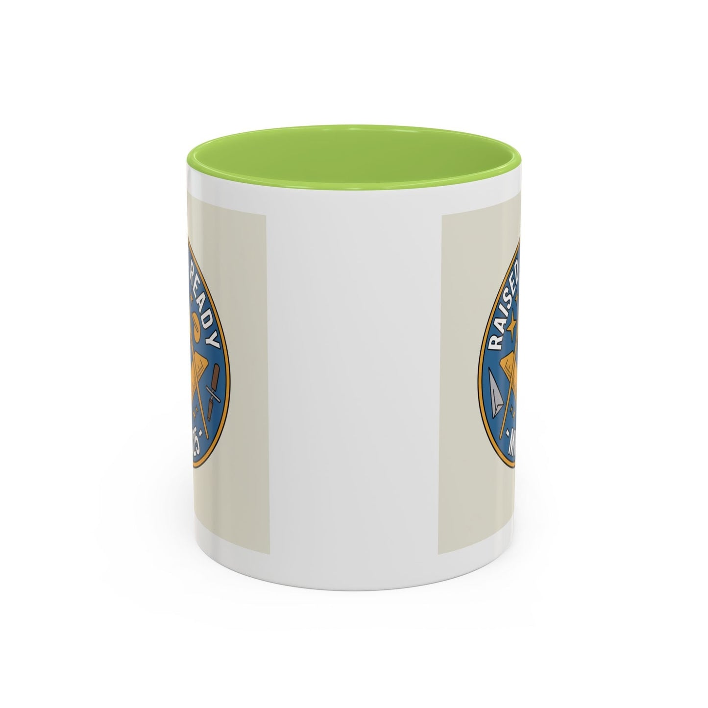 Premium Ready to Go Freemason Design | The Third Degree | Master Mason | Raised and Ready 2025 - Masonic Mugs