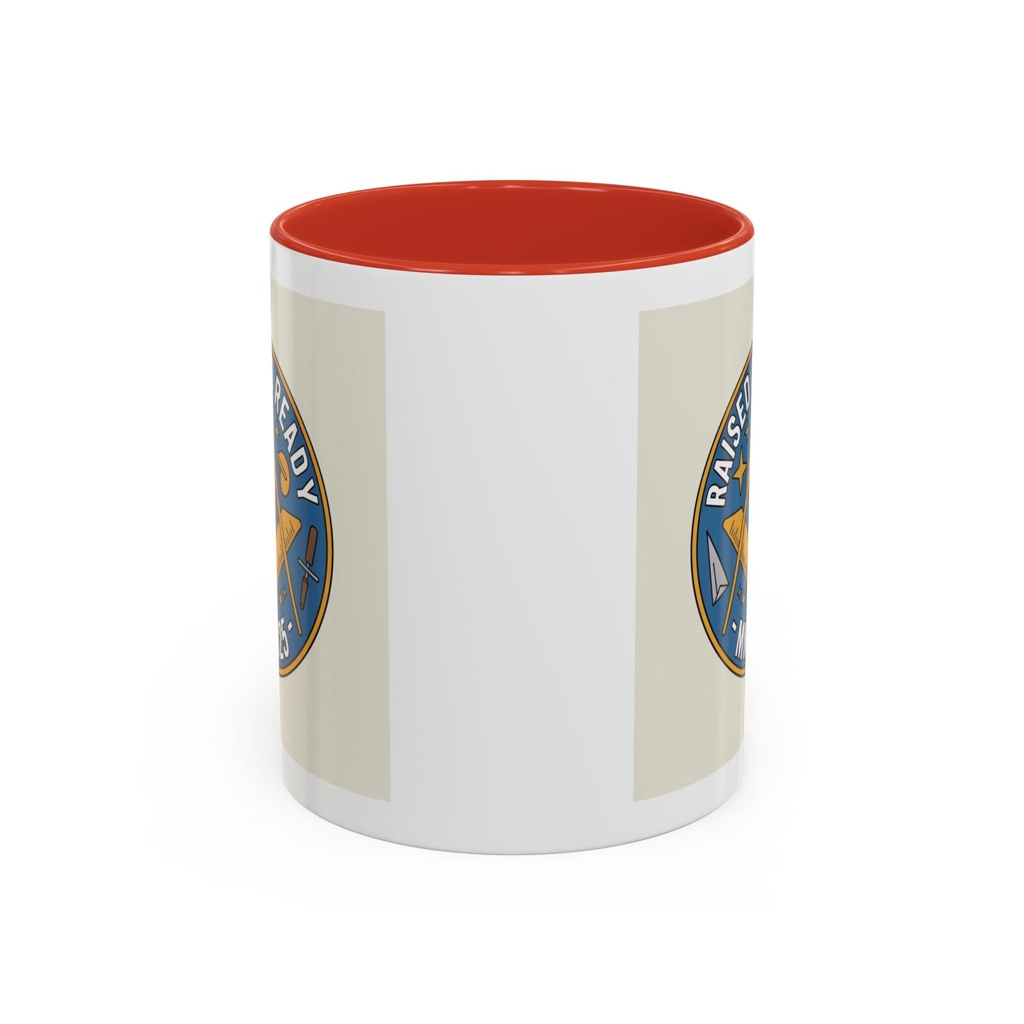 Premium Ready to Go Freemason Design | The Third Degree | Master Mason | Raised and Ready 2025 - Masonic Mugs