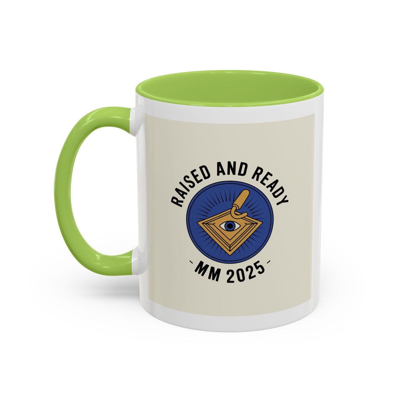 Premium Ready to Go Freemason Design | The Third Degree | Master Mason | Raised and Ready 2025 - Masonic Mugs