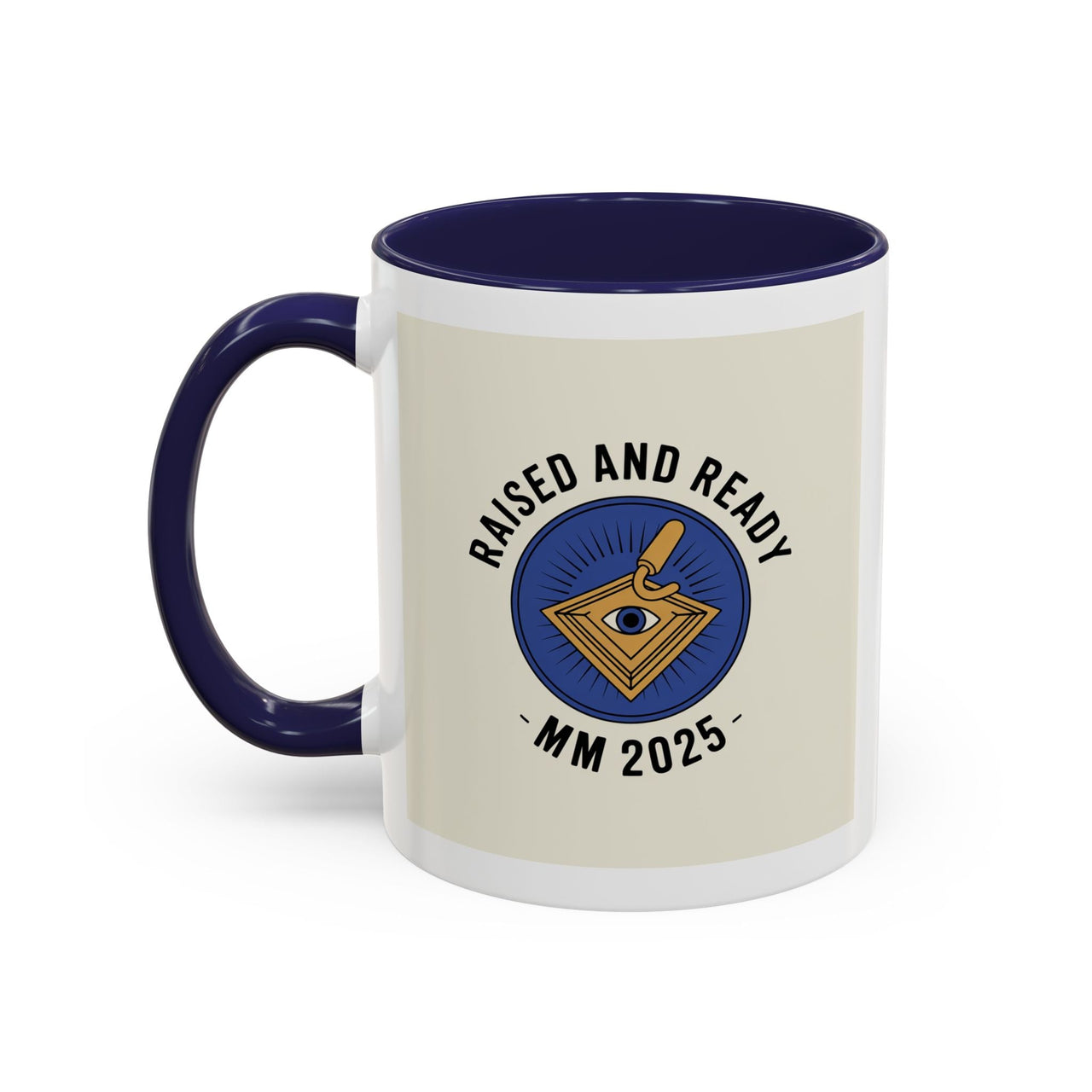 Premium Ready to Go Freemason Design | The Third Degree | Master Mason | Raised and Ready 2025 - Masonic Mugs