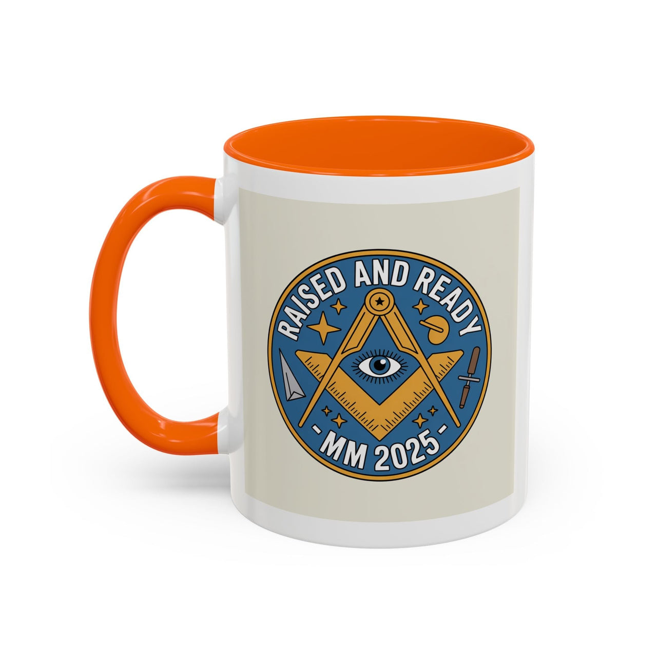 Premium Ready to Go Freemason Design | The Third Degree | Master Mason | Raised and Ready 2025 - Masonic Mugs