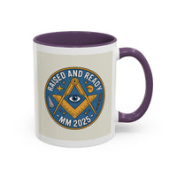 Premium Ready to Go Freemason Design | The Third Degree | Master Mason | Raised and Ready 2025 - Masonic Mugs
