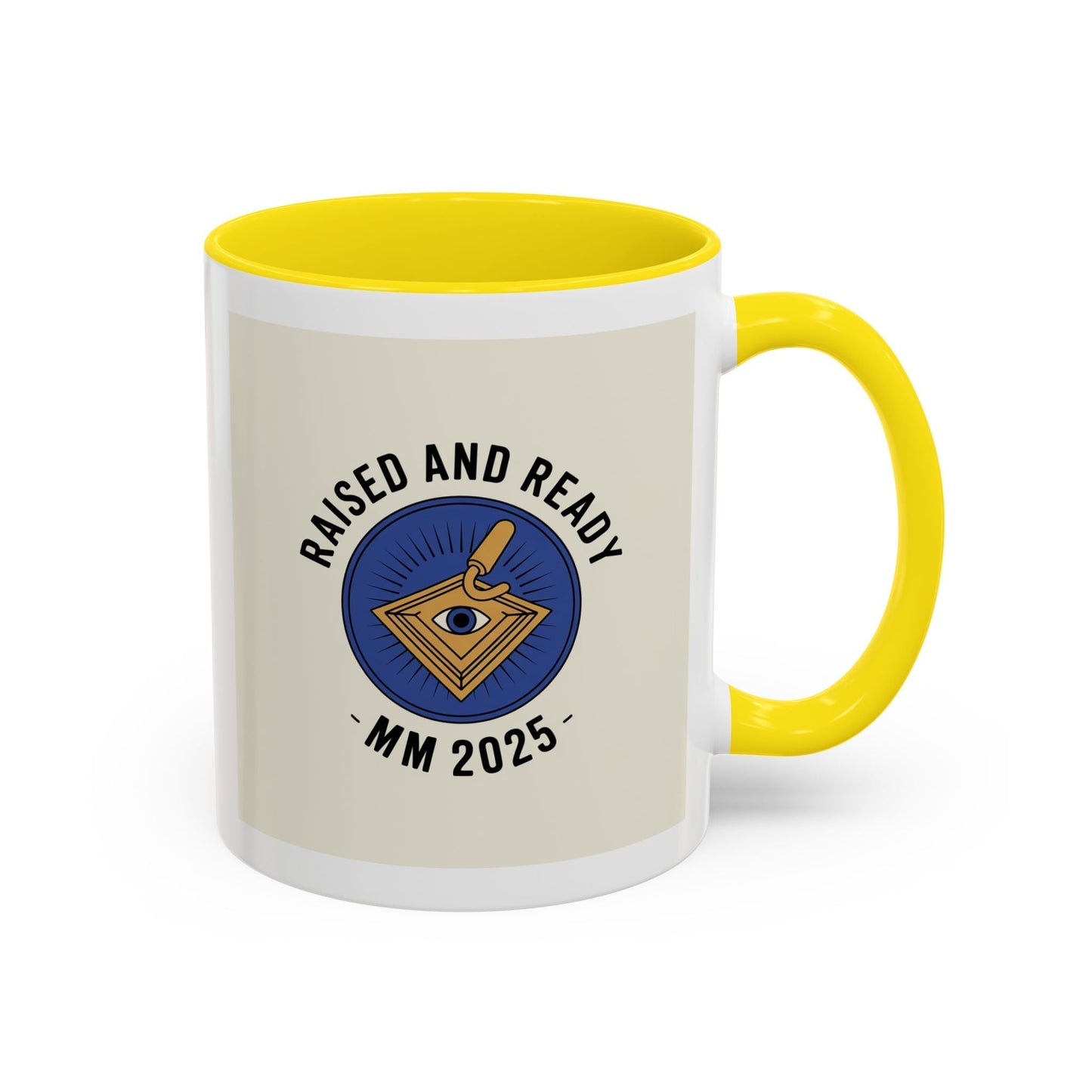 Premium Ready to Go Freemason Design | The Third Degree | Master Mason | Raised and Ready 2025 - Masonic Mugs