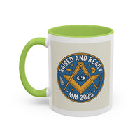 Premium Ready to Go Freemason Design | The Third Degree | Master Mason | Raised and Ready 2025 - Masonic Mugs