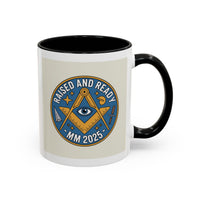 Premium Ready to Go Freemason Design | The Third Degree | Master Mason | Raised and Ready 2025 - Masonic Mugs