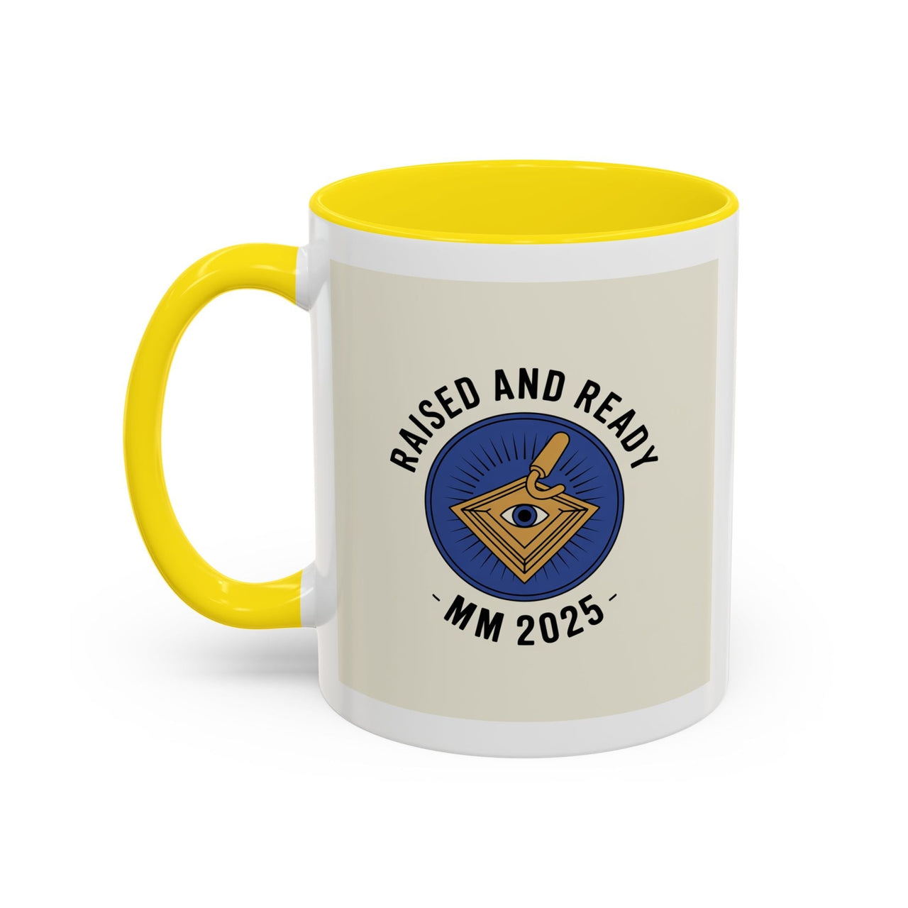Premium Ready to Go Freemason Design | The Third Degree | Master Mason | Raised and Ready 2025 - Masonic Mugs