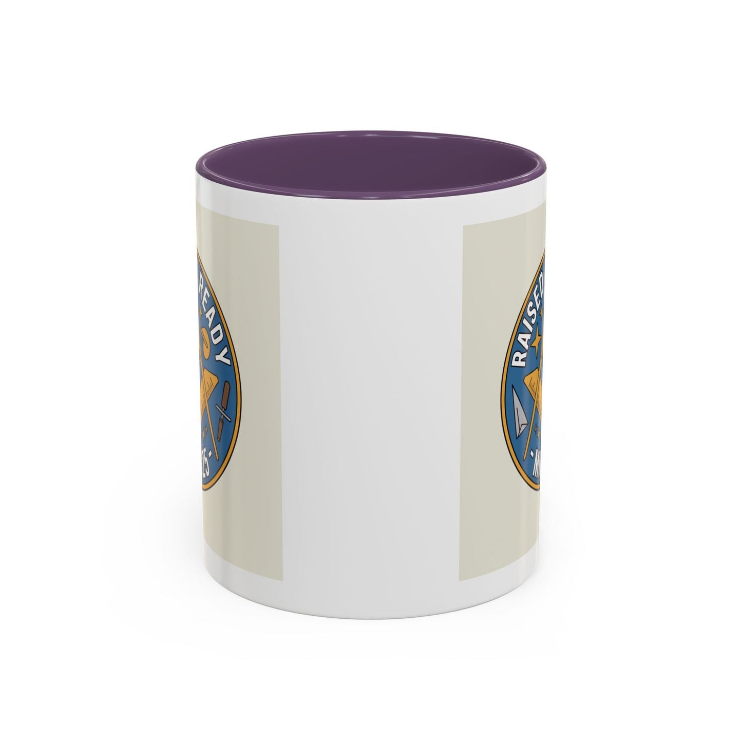 Premium Ready to Go Freemason Design | The Third Degree | Master Mason | Raised and Ready 2025 - Masonic Mugs