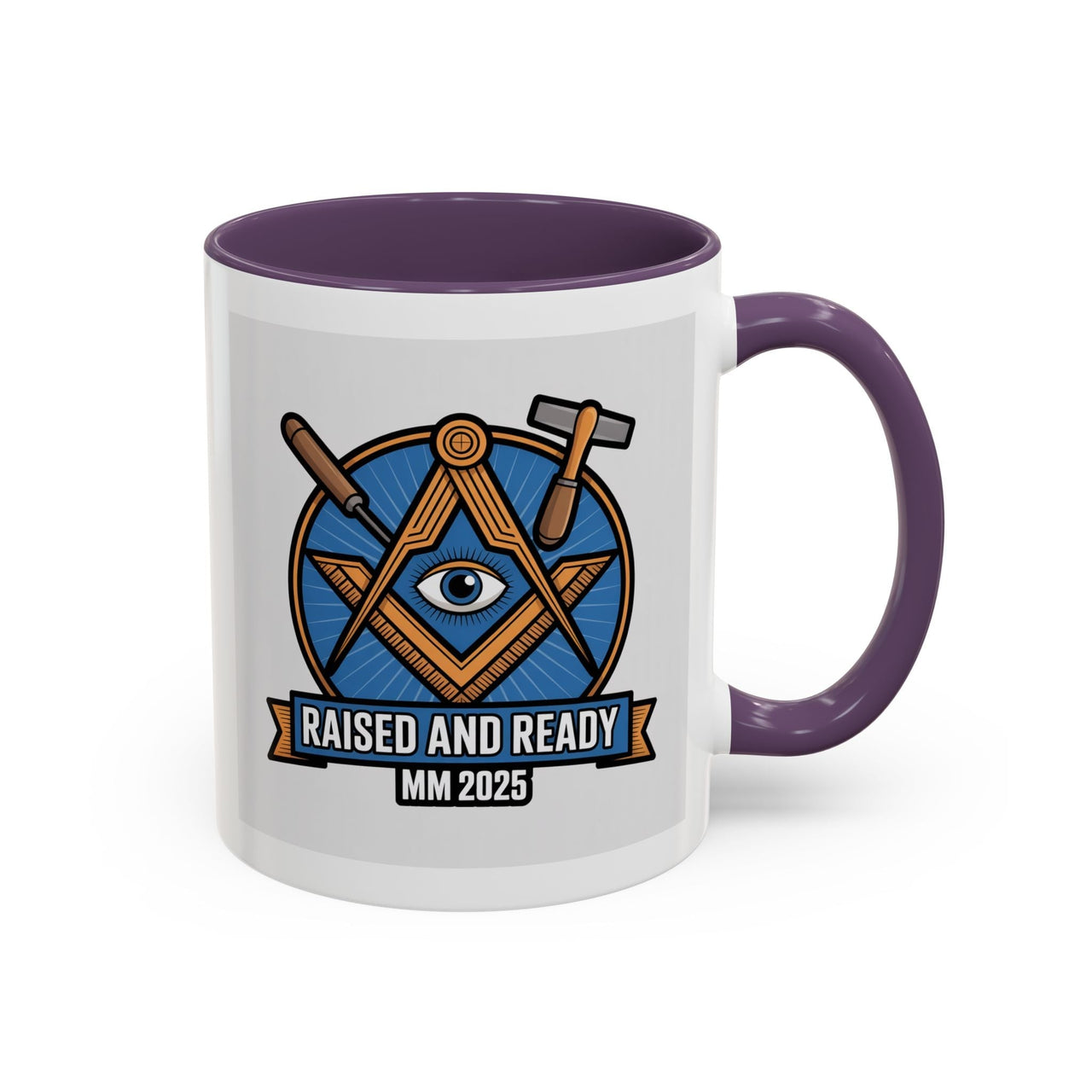 Premium Ready to Go Freemason Design | The Third Degree | Master Mason | Raised and Ready 2025 - Masonic Mugs