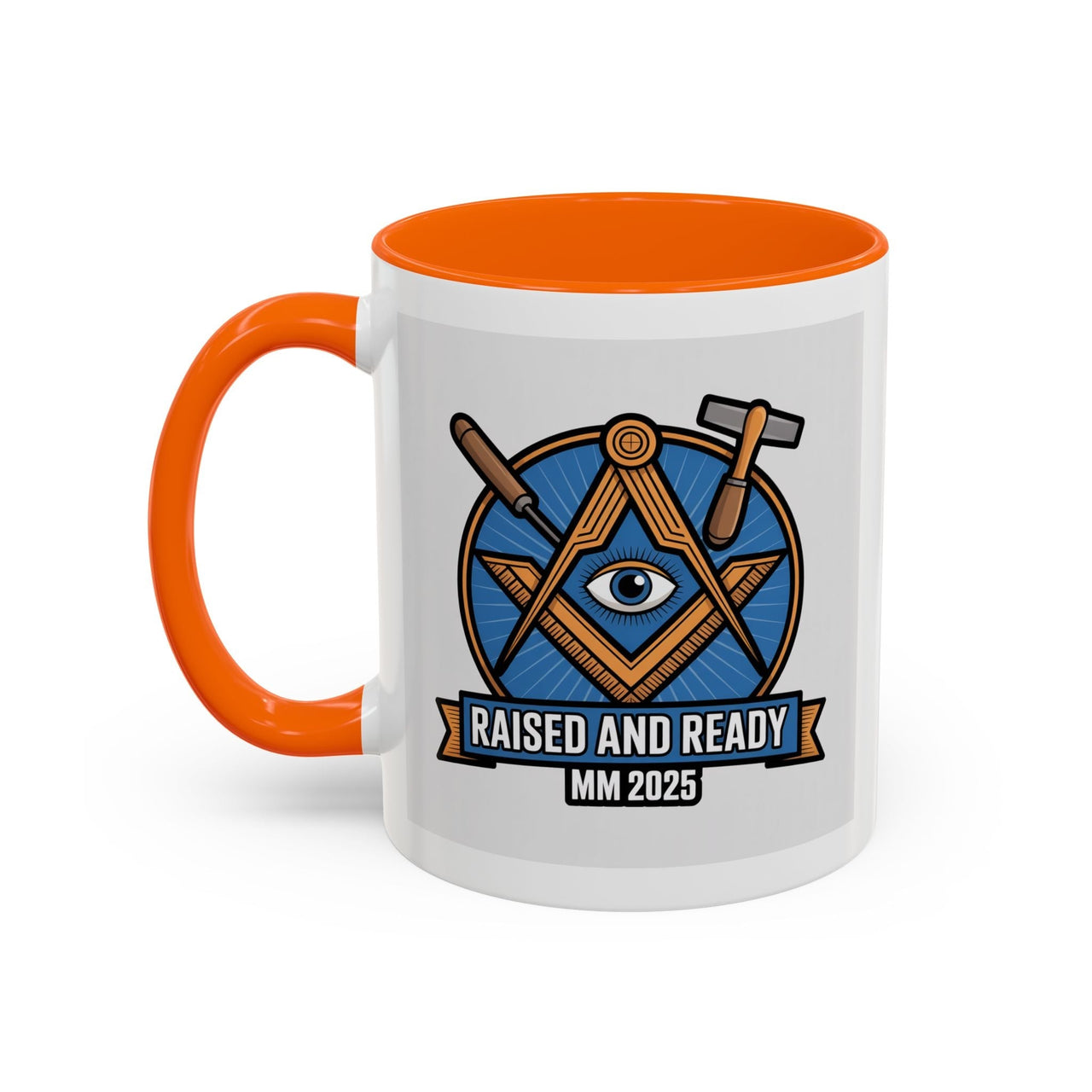 Premium Ready to Go Freemason Design | The Third Degree | Master Mason | Raised and Ready 2025 - Masonic Mugs