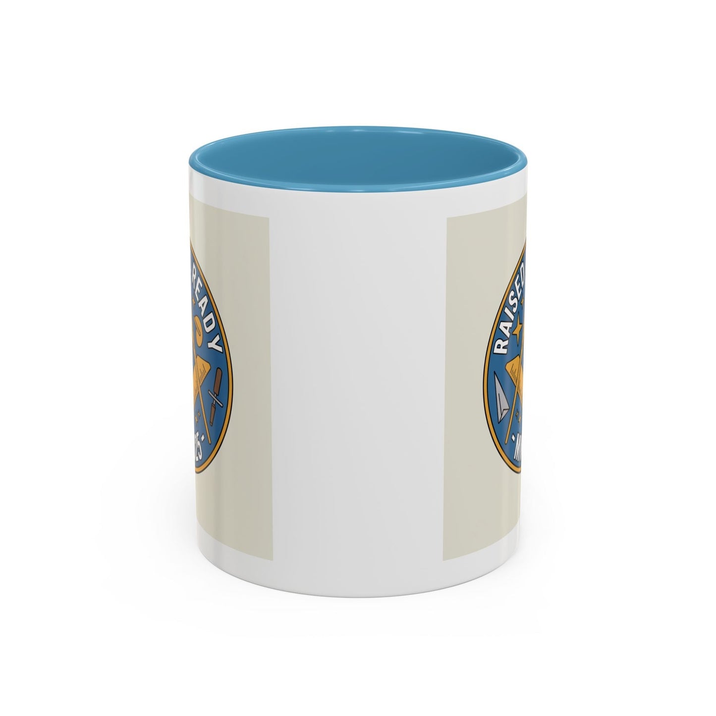 Premium Ready to Go Freemason Design | The Third Degree | Master Mason | Raised and Ready 2025 - Masonic Mugs