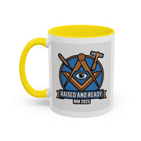 Premium Ready to Go Freemason Design | The Third Degree | Master Mason | Raised and Ready 2025 - Masonic Mugs