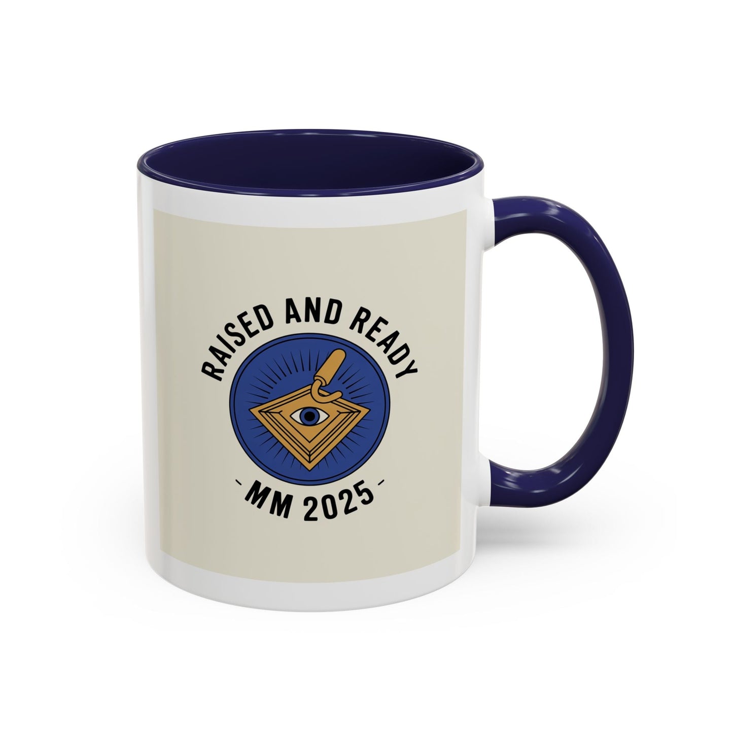 Premium Ready to Go Freemason Design | The Third Degree | Master Mason | Raised and Ready 2025 - Masonic Mugs