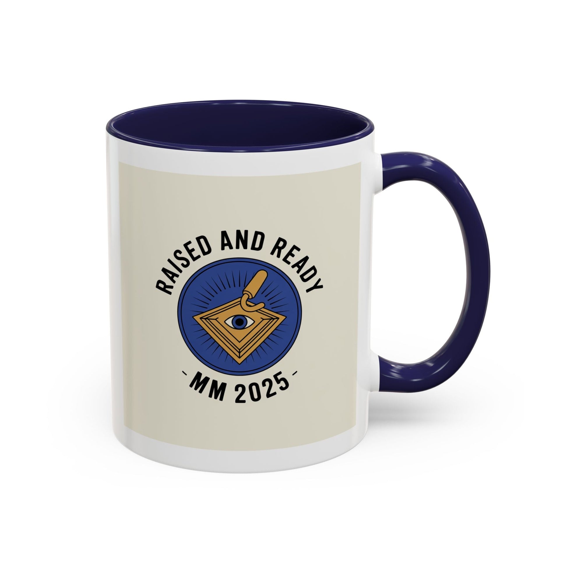 Premium Ready to Go Freemason Design | The Third Degree | Master Mason | Raised and Ready 2025 - Masonic Mugs