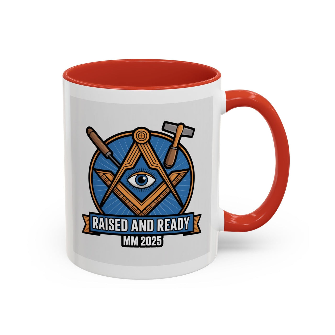Premium Ready to Go Freemason Design | The Third Degree | Master Mason | Raised and Ready 2025 - Masonic Mugs