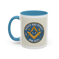 Premium Ready to Go Freemason Design | The Third Degree | Master Mason | Raised and Ready 2025 - Masonic Mugs