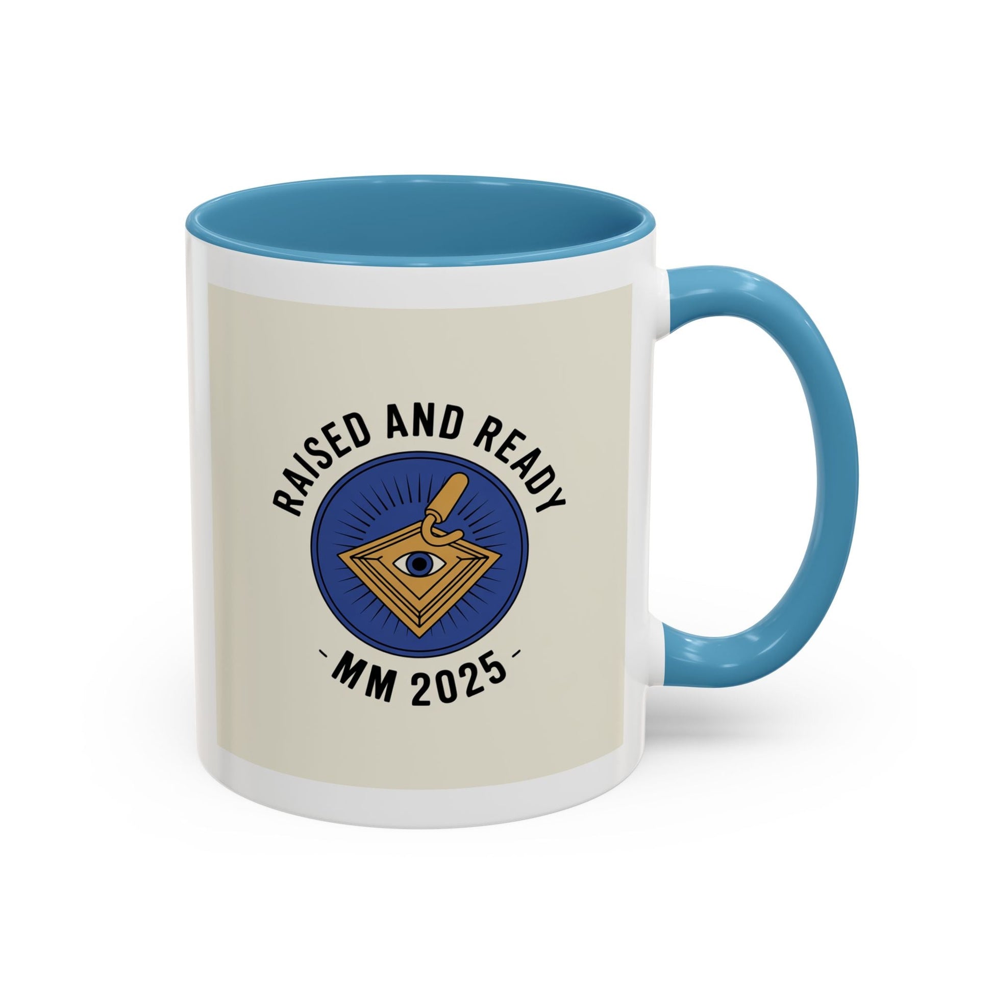 Premium Ready to Go Freemason Design | The Third Degree | Master Mason | Raised and Ready 2025 - Masonic Mugs