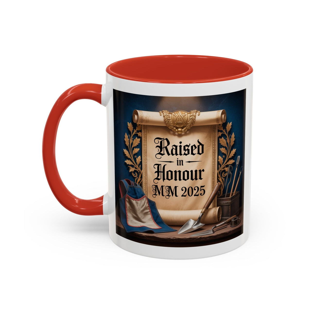 Premium Ready to Go Freemason Design | The Third Degree | Master Mason | Raised in Honour 2025 - Masonic Mugs