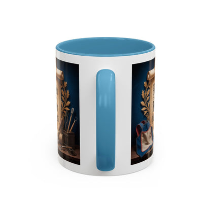 Premium Ready to Go Freemason Design | The Third Degree | Master Mason | Raised in Honour 2025 - Masonic Mugs