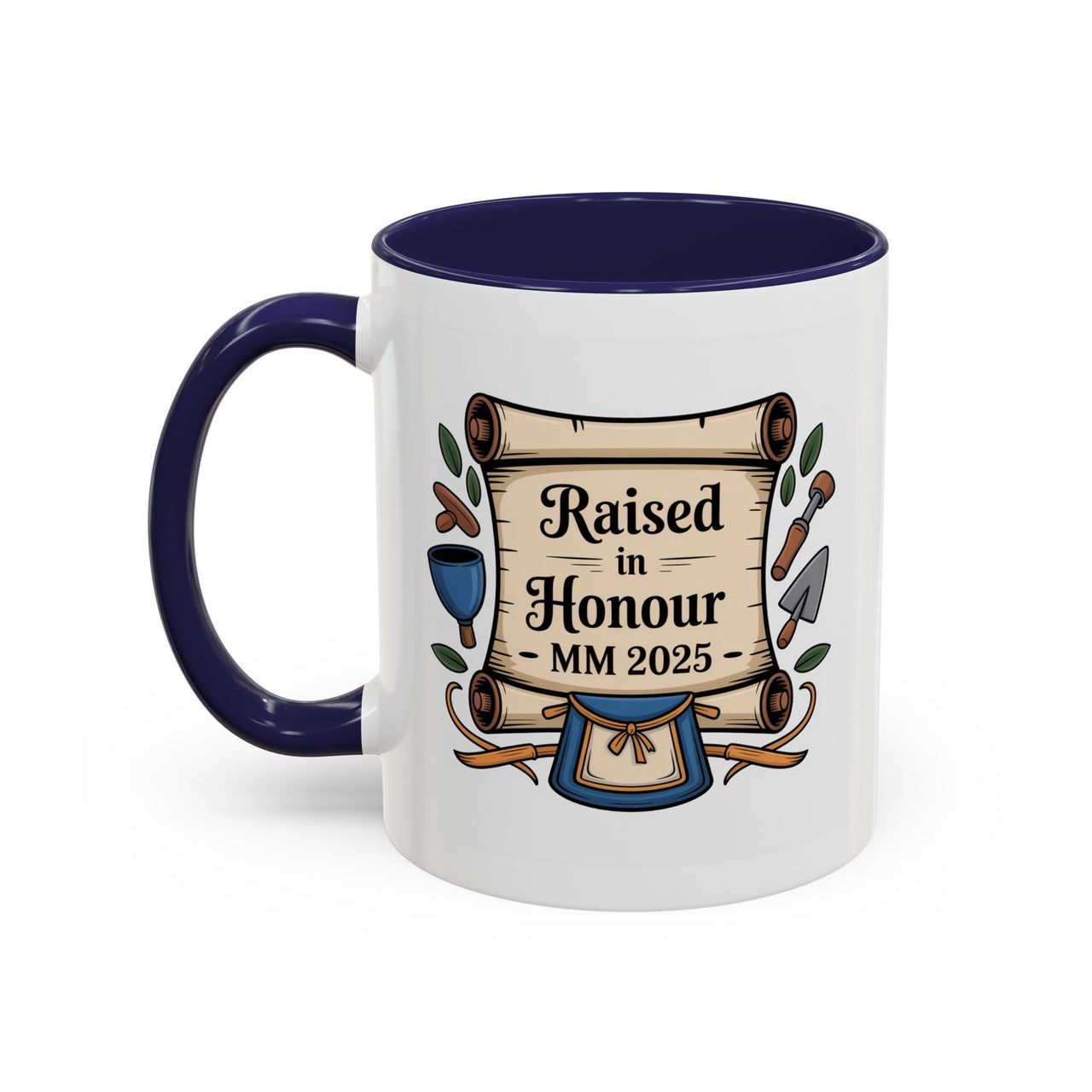 Premium Ready to Go Freemason Design | The Third Degree | Master Mason | Raised in Honour 2025 - Masonic Mugs