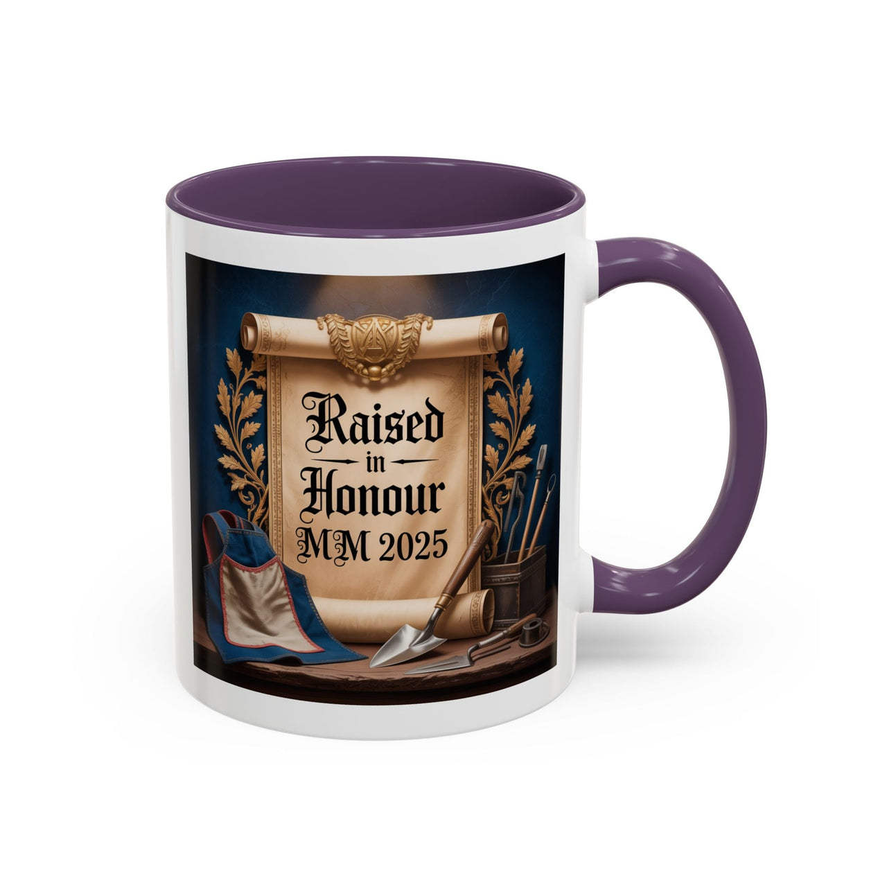 Premium Ready to Go Freemason Design | The Third Degree | Master Mason | Raised in Honour 2025 - Masonic Mugs