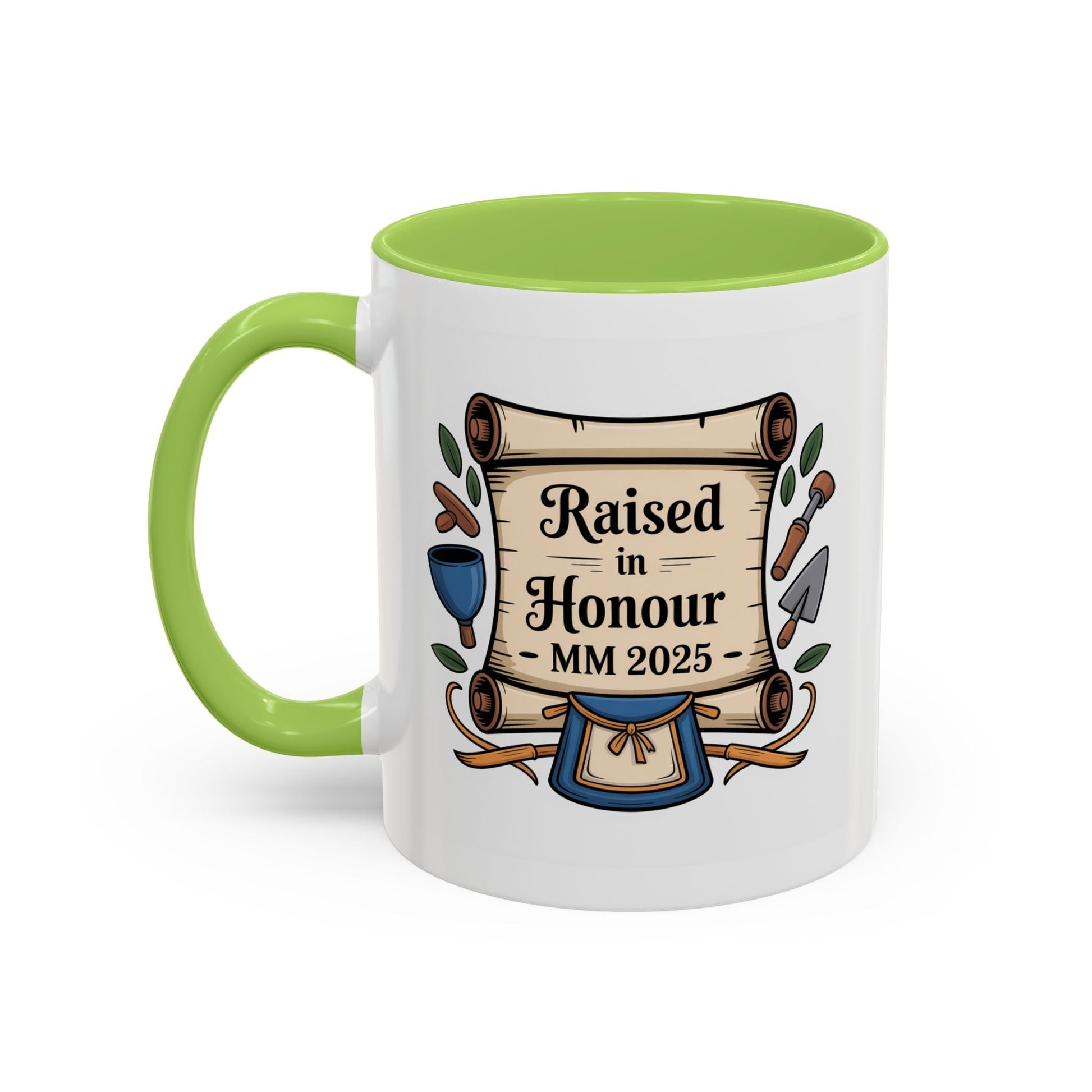 Premium Ready to Go Freemason Design | The Third Degree | Master Mason | Raised in Honour 2025 - Masonic Mugs