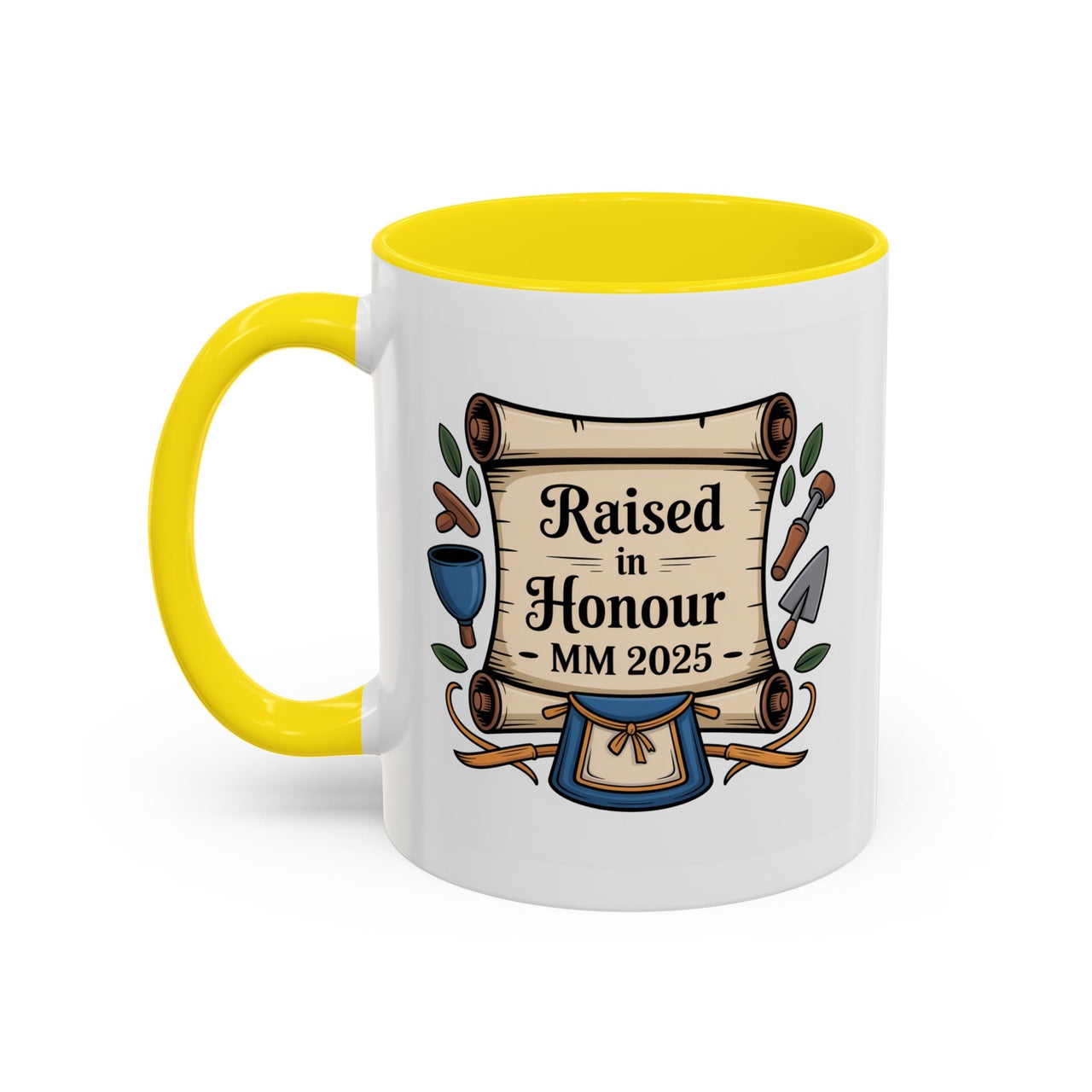 Premium Ready to Go Freemason Design | The Third Degree | Master Mason | Raised in Honour 2025 - Masonic Mugs