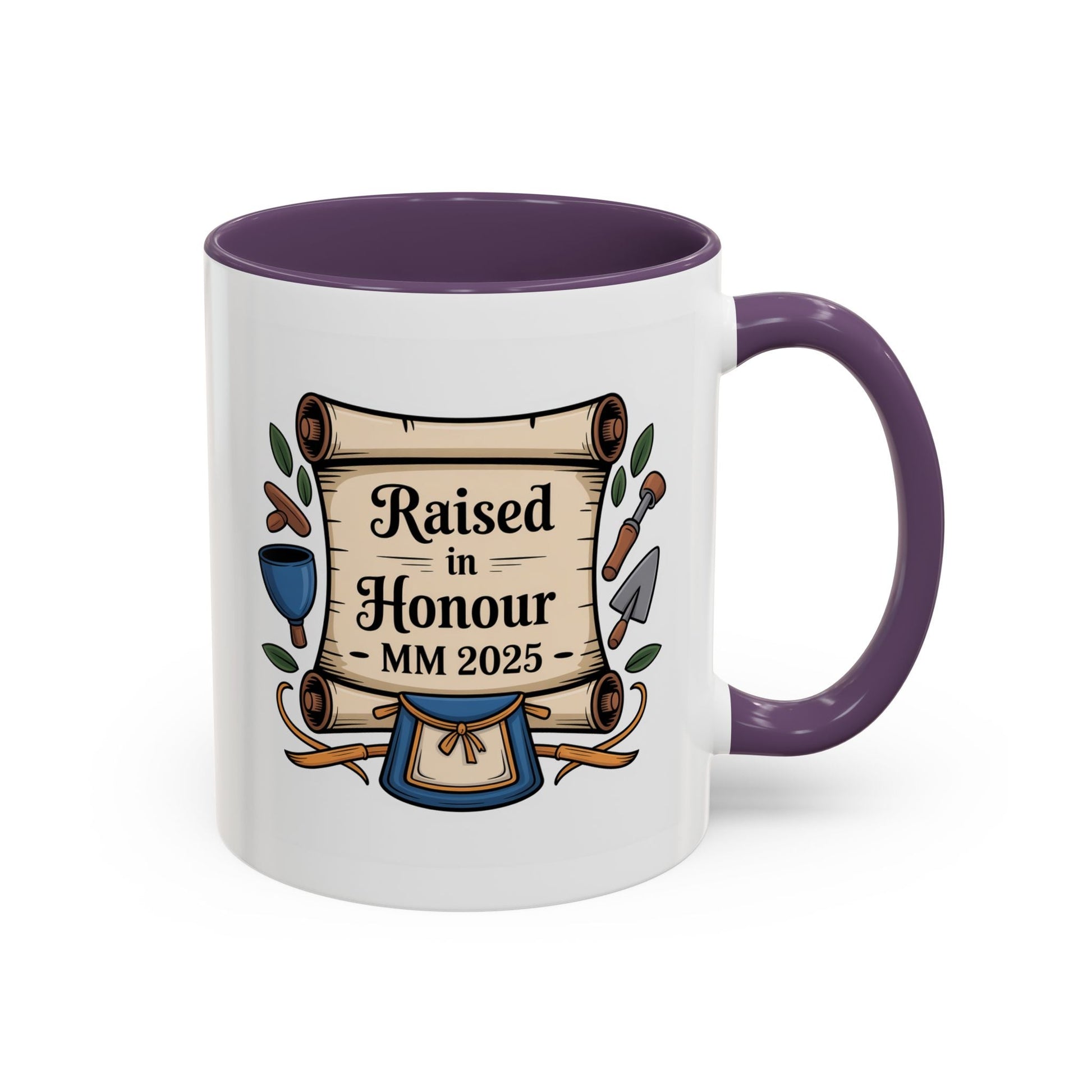 Premium Ready to Go Freemason Design | The Third Degree | Master Mason | Raised in Honour 2025 - Masonic Mugs