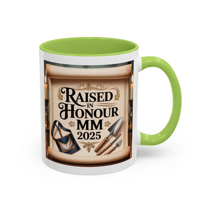 Premium Ready to Go Freemason Design | The Third Degree | Master Mason | Raised in Honour 2025 - Masonic Mugs