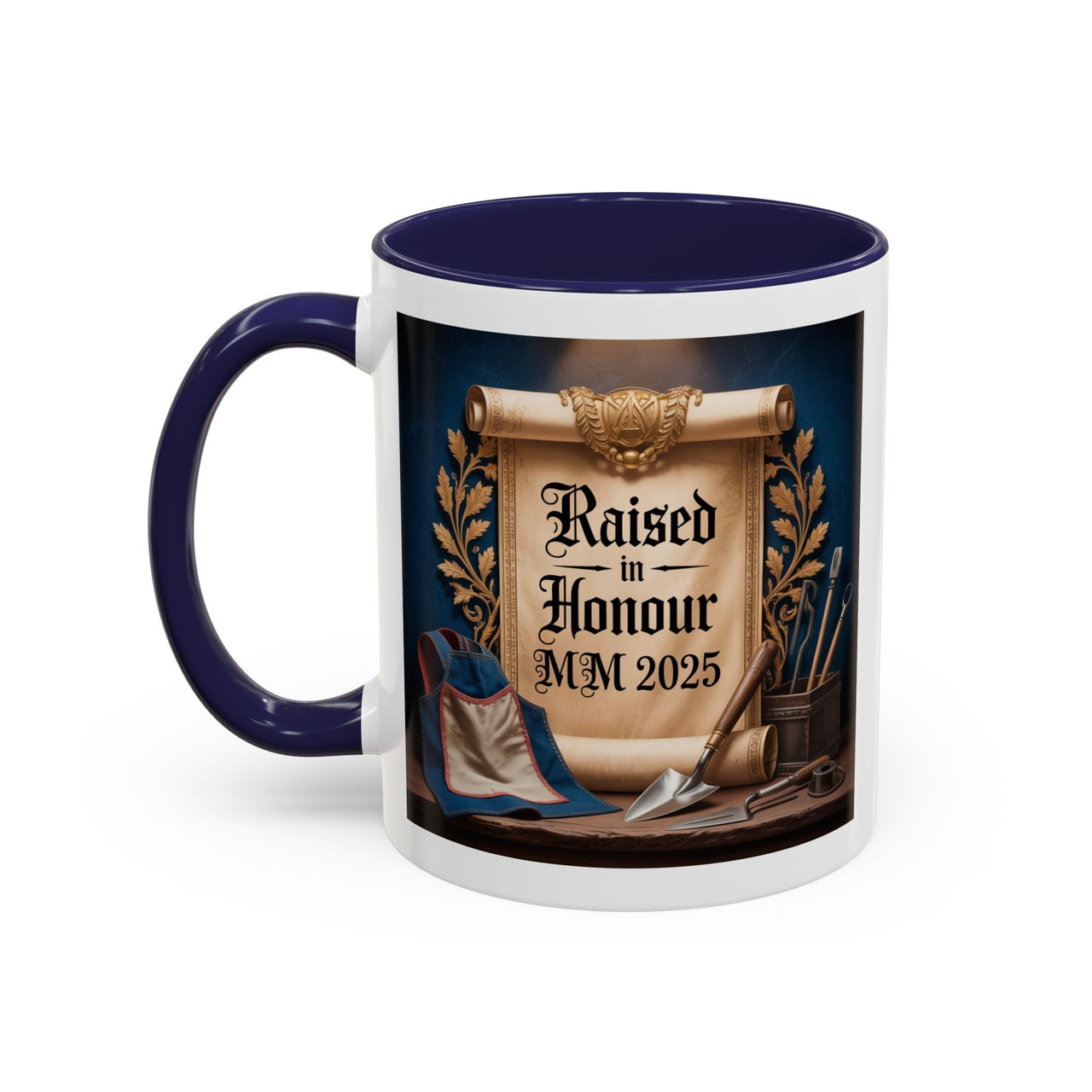 Premium Ready to Go Freemason Design | The Third Degree | Master Mason | Raised in Honour 2025 - Masonic Mugs