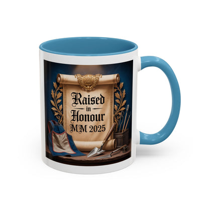 Premium Ready to Go Freemason Design | The Third Degree | Master Mason | Raised in Honour 2025 - Masonic Mugs