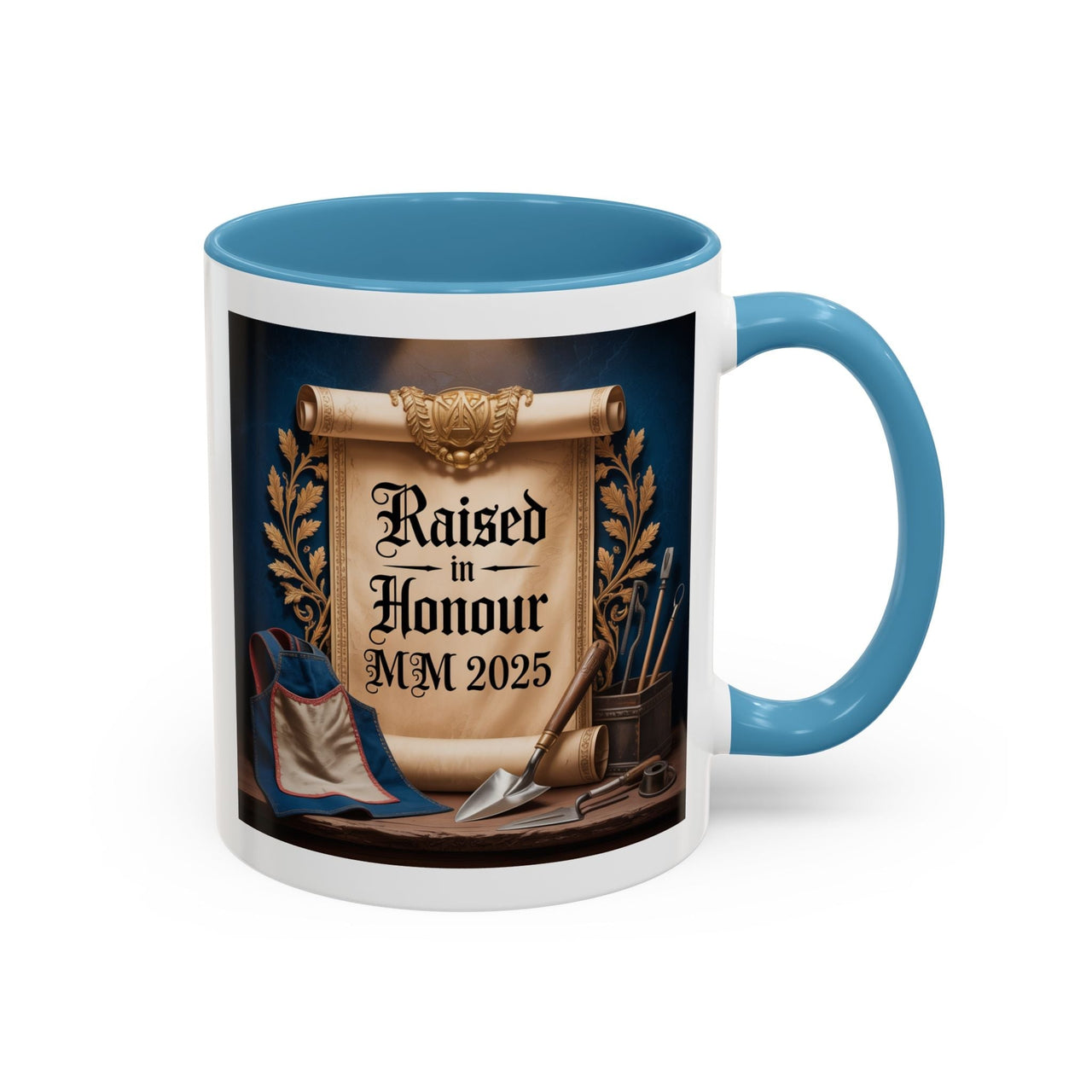Premium Ready to Go Freemason Design | The Third Degree | Master Mason | Raised in Honour 2025 - Masonic Mugs