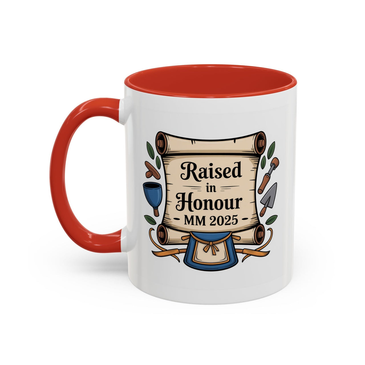 Premium Ready to Go Freemason Design | The Third Degree | Master Mason | Raised in Honour 2025 - Masonic Mugs