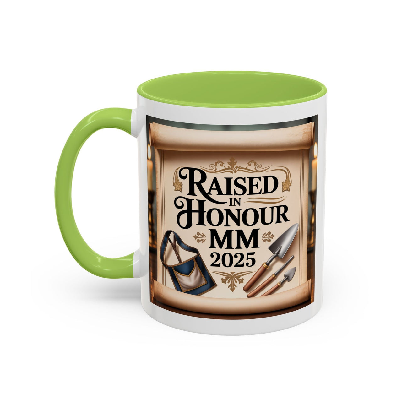 Premium Ready to Go Freemason Design | The Third Degree | Master Mason | Raised in Honour 2025 - Masonic Mugs