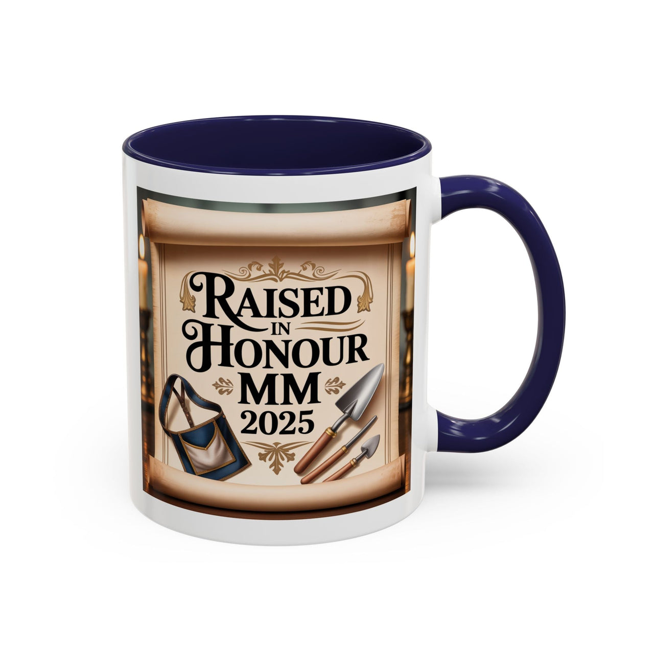 Premium Ready to Go Freemason Design | The Third Degree | Master Mason | Raised in Honour 2025 - Masonic Mugs