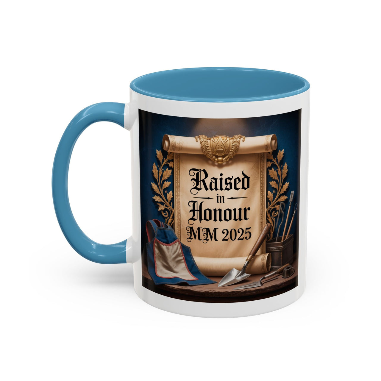 Premium Ready to Go Freemason Design | The Third Degree | Master Mason | Raised in Honour 2025 - Masonic Mugs