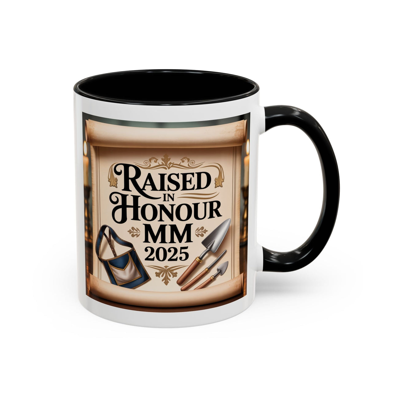 Premium Ready to Go Freemason Design | The Third Degree | Master Mason | Raised in Honour 2025 - Masonic Mugs