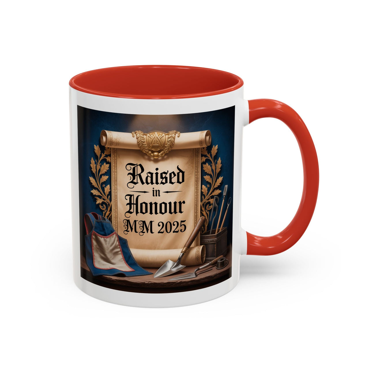 Premium Ready to Go Freemason Design | The Third Degree | Master Mason | Raised in Honour 2025 - Masonic Mugs