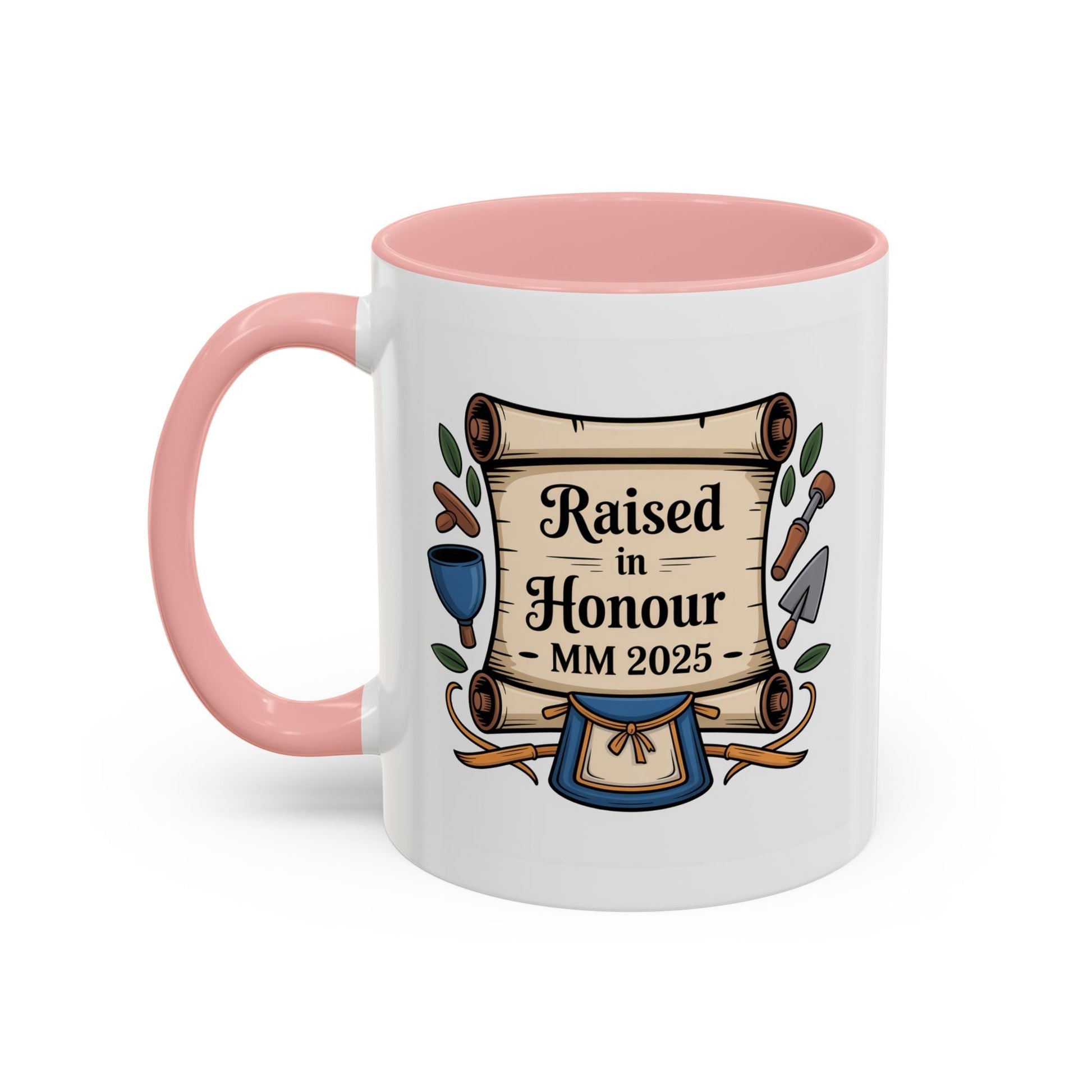 Premium Ready to Go Freemason Design | The Third Degree | Master Mason | Raised in Honour 2025 - Masonic Mugs