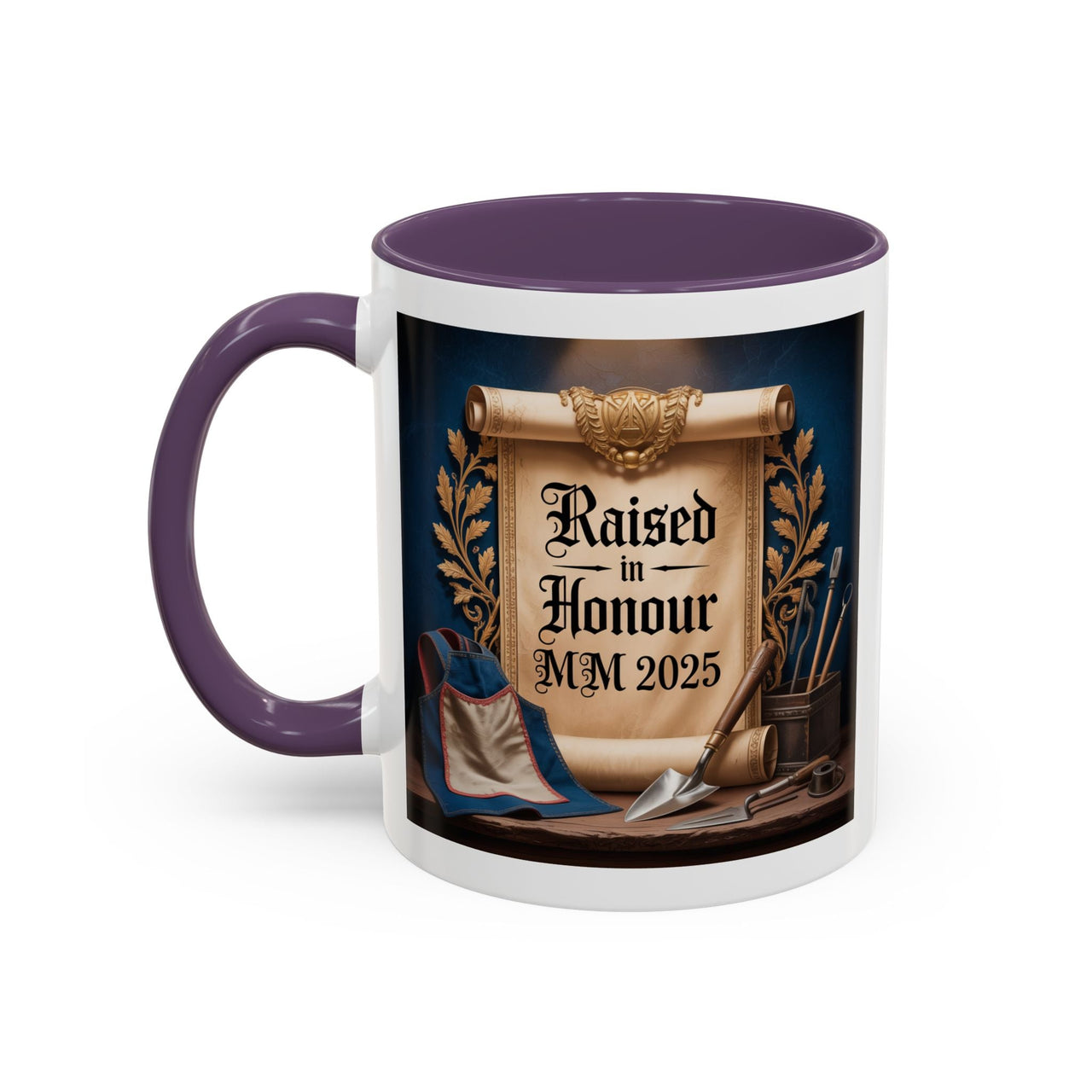 Premium Ready to Go Freemason Design | The Third Degree | Master Mason | Raised in Honour 2025 - Masonic Mugs