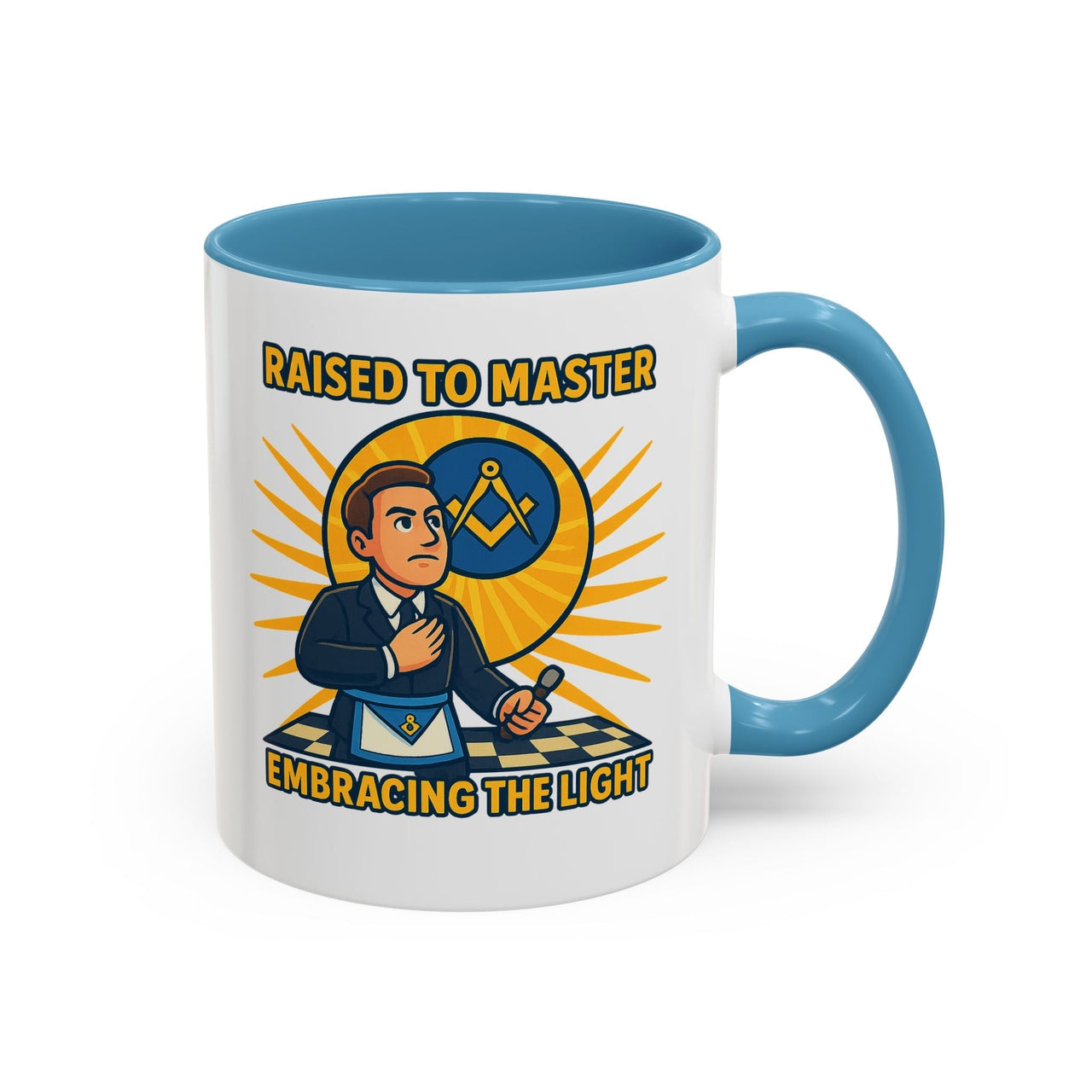 Premium Ready to Go Freemason Design | The Third Degree | Master Mason | Raised to Master - Masonic Mugs