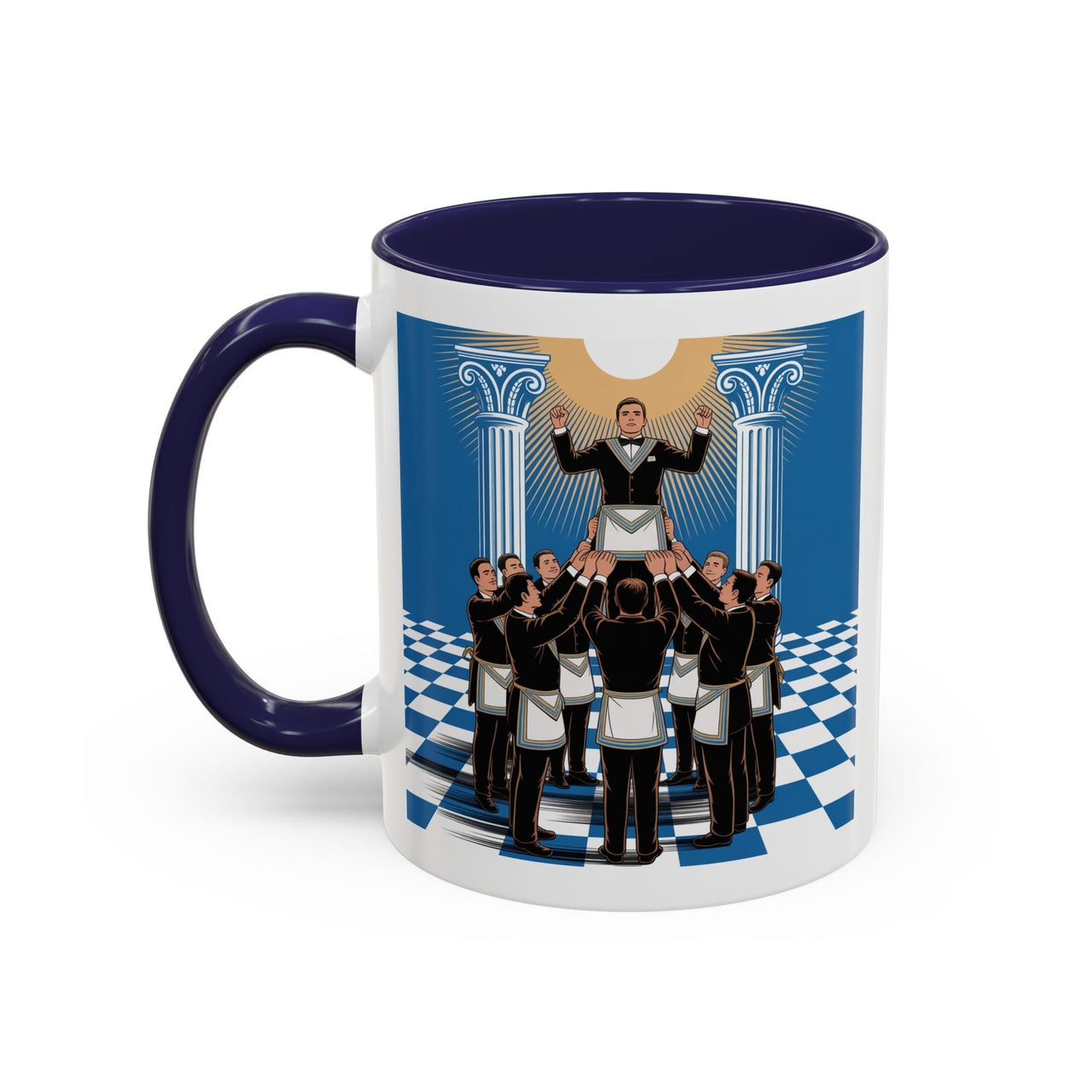 Premium Ready to Go Freemason Design | The Third Degree | Master Mason | Raised to the Sublime Degree - Masonic Mugs