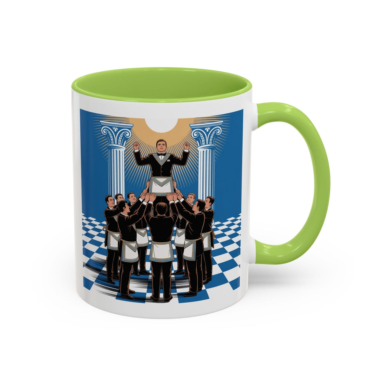 Premium Ready to Go Freemason Design | The Third Degree | Master Mason | Raised to the Sublime Degree - Masonic Mugs