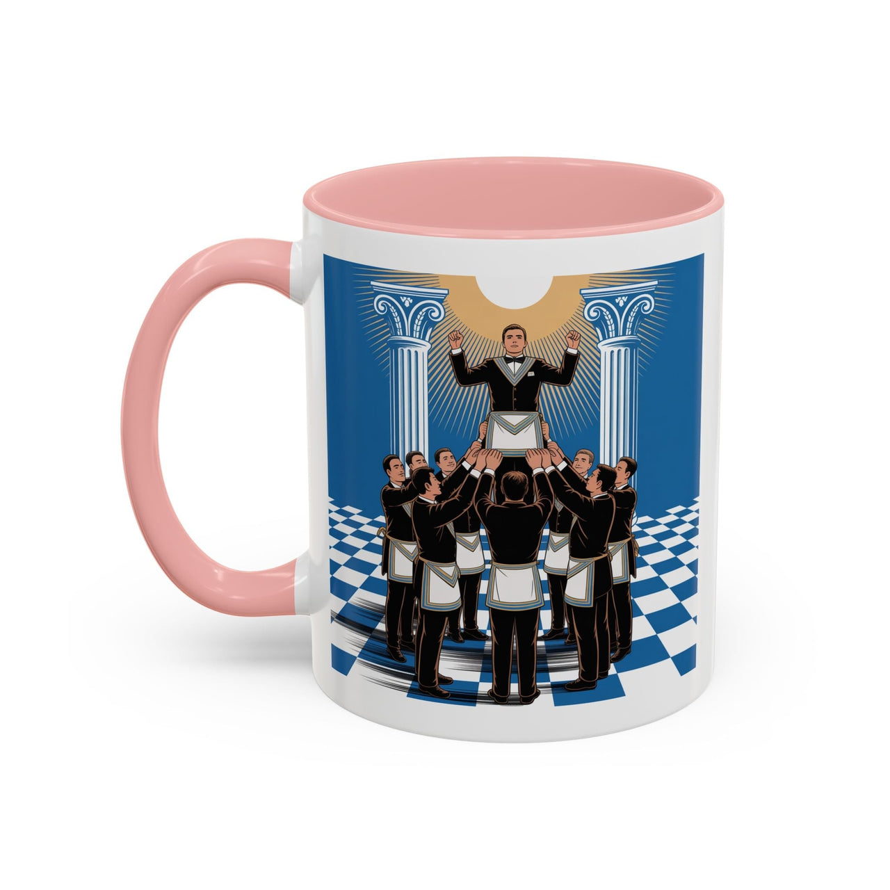 Premium Ready to Go Freemason Design | The Third Degree | Master Mason | Raised to the Sublime Degree - Masonic Mugs