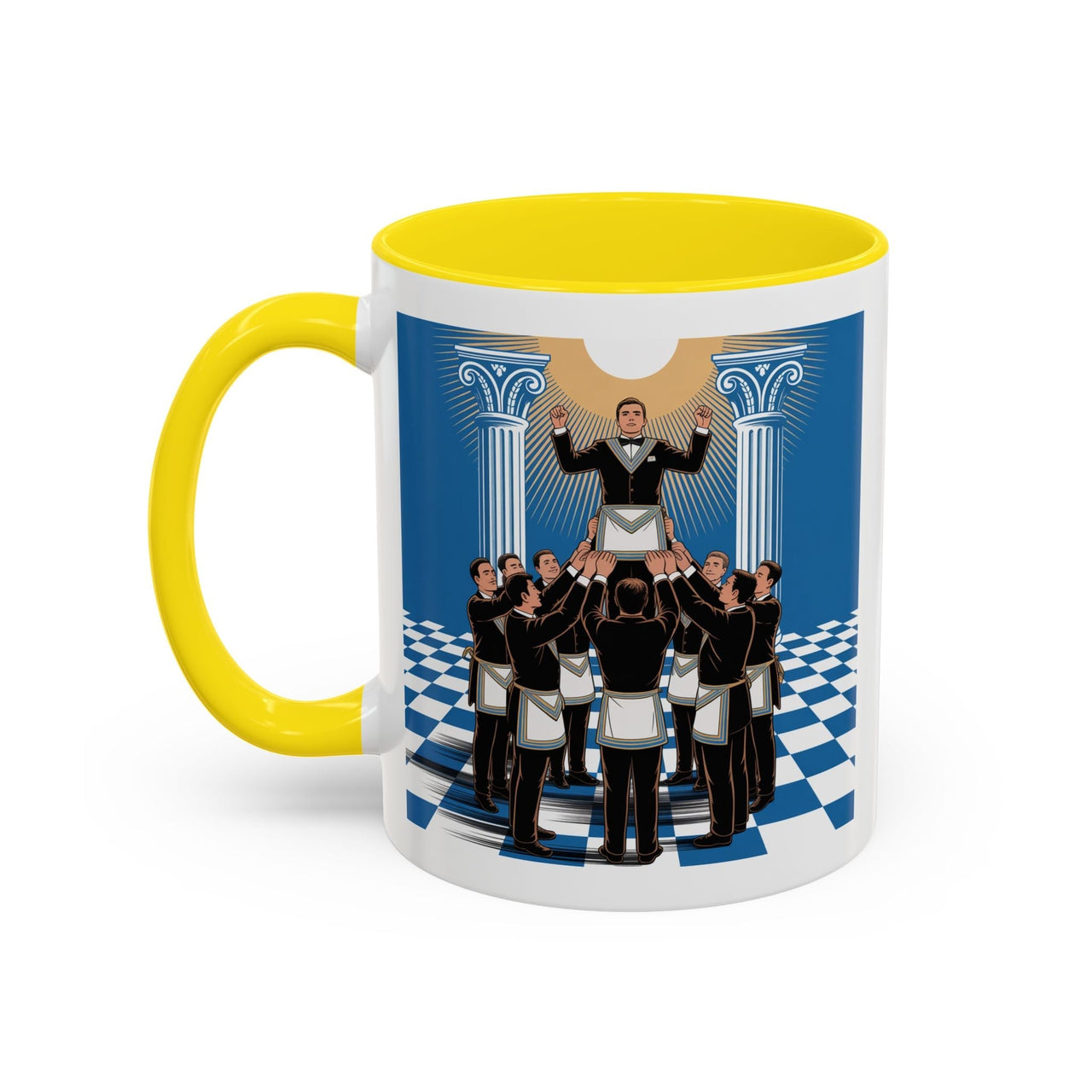 Premium Ready to Go Freemason Design | The Third Degree | Master Mason | Raised to the Sublime Degree - Masonic Mugs