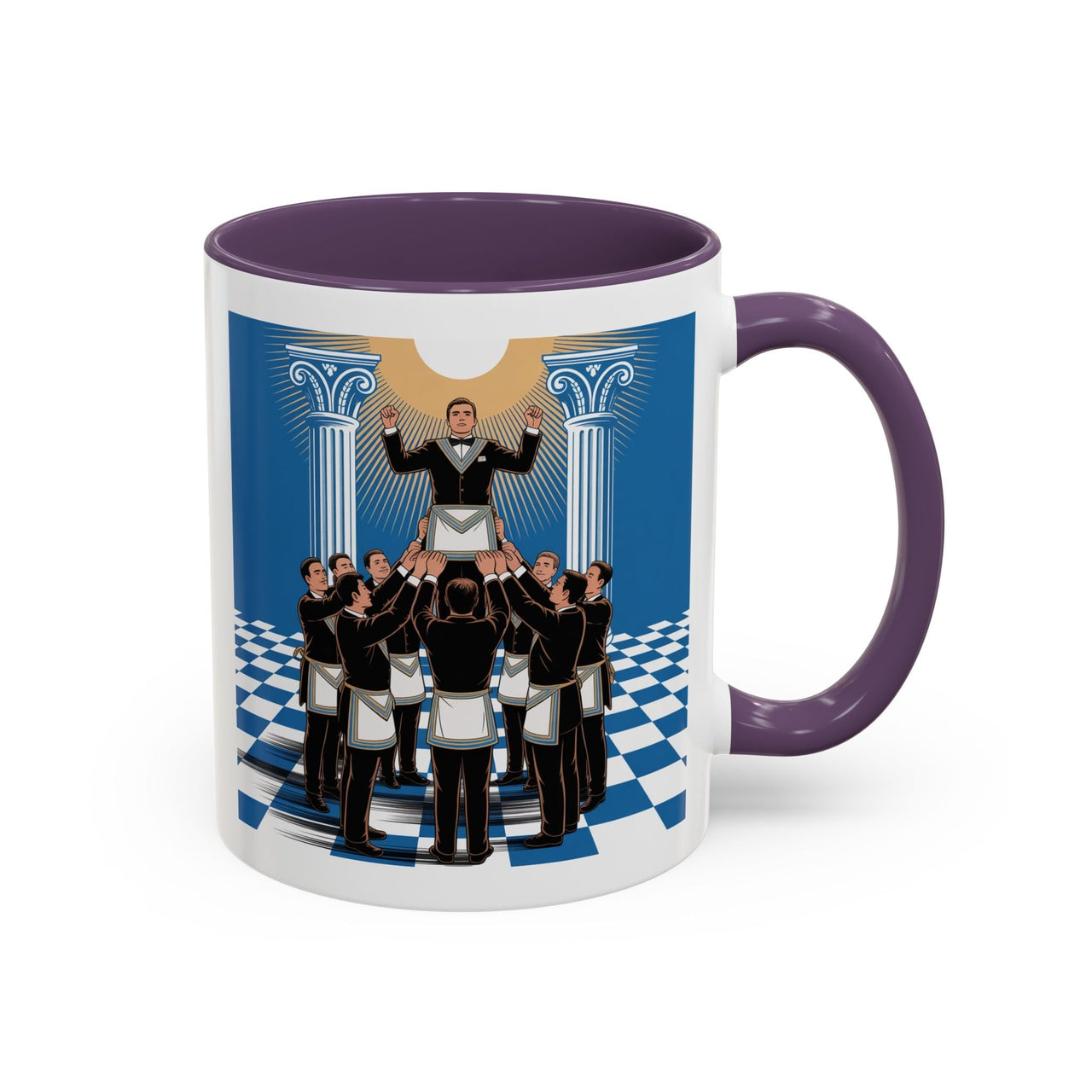Premium Ready to Go Freemason Design | The Third Degree | Master Mason | Raised to the Sublime Degree - Masonic Mugs