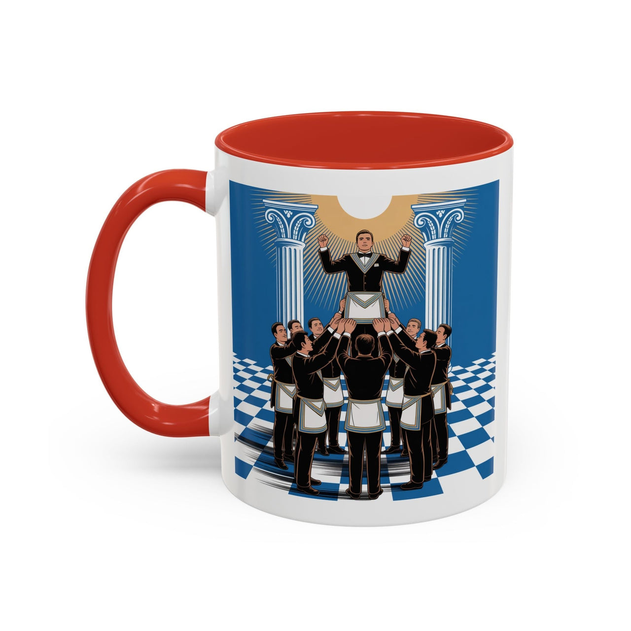 Premium Ready to Go Freemason Design | The Third Degree | Master Mason | Raised to the Sublime Degree - Masonic Mugs